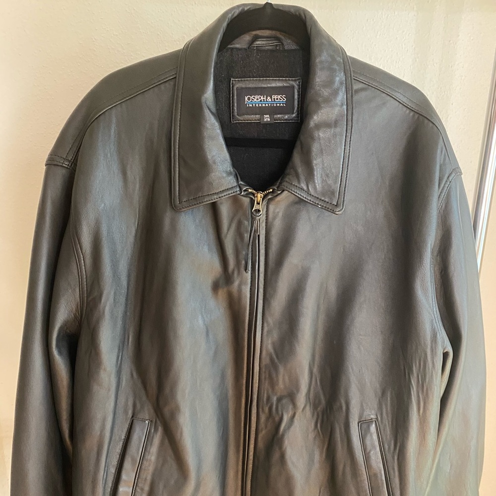 Joseph & feiss leather jacket